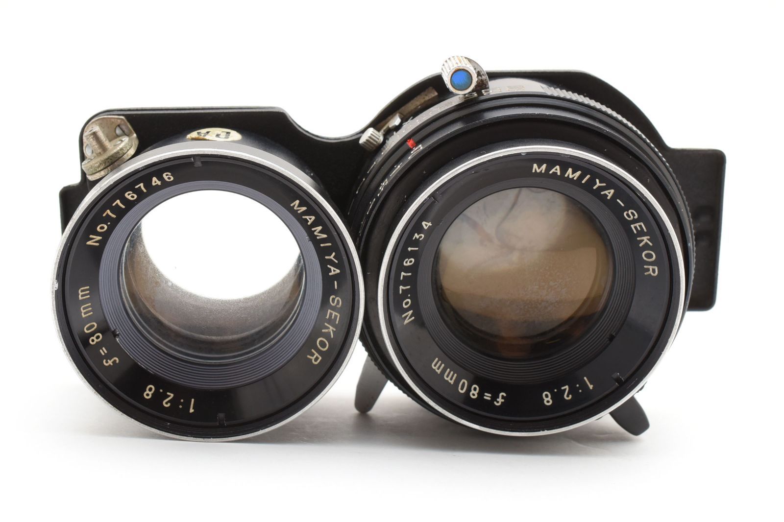Mamiya マミヤ SEKOR 80mm f2.8 ブルードット【動作確認済】 ☆希少ブルードット☆ MAMIYA-SEKOR 80mm F2.8 マミヤ Cシリーズ用 二