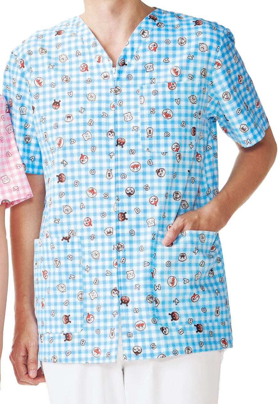 新品 [カゼン] スクラブ サックス