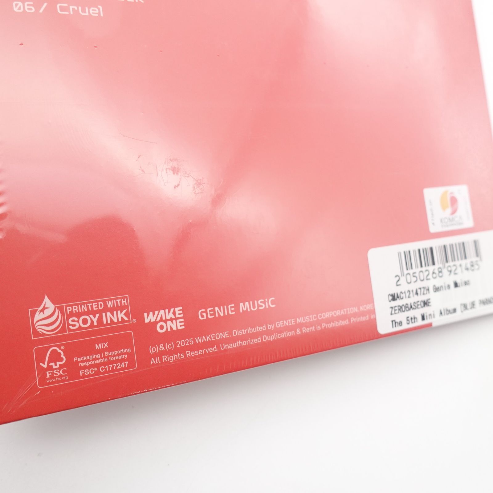 ZEROBASEONE ハオ BLUE PARADISE Digipack Ver. 未開封 トレカ フォト