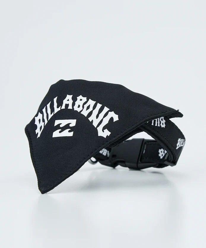 2026春夏 新品【BILLABONG/ビラボン】【犬服】【DOG WEAR】ARCH LOGO DOG COLLAR BLK BG013987D