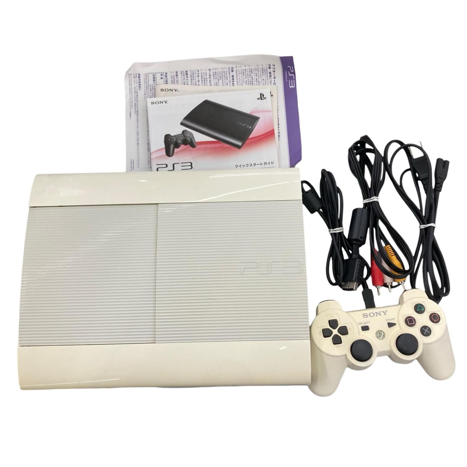 186000 通電確認のみ SONY ソニー PlayStation3 ホワイト CECH-4200B