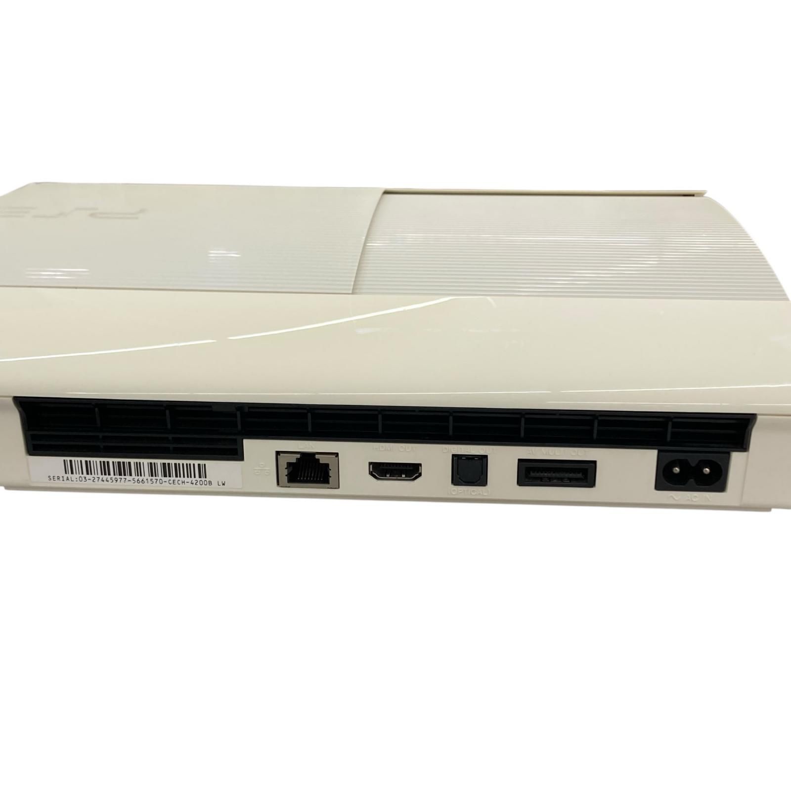 186000 通電確認のみ SONY ソニー PlayStation3 ホワイト CECH-4200B