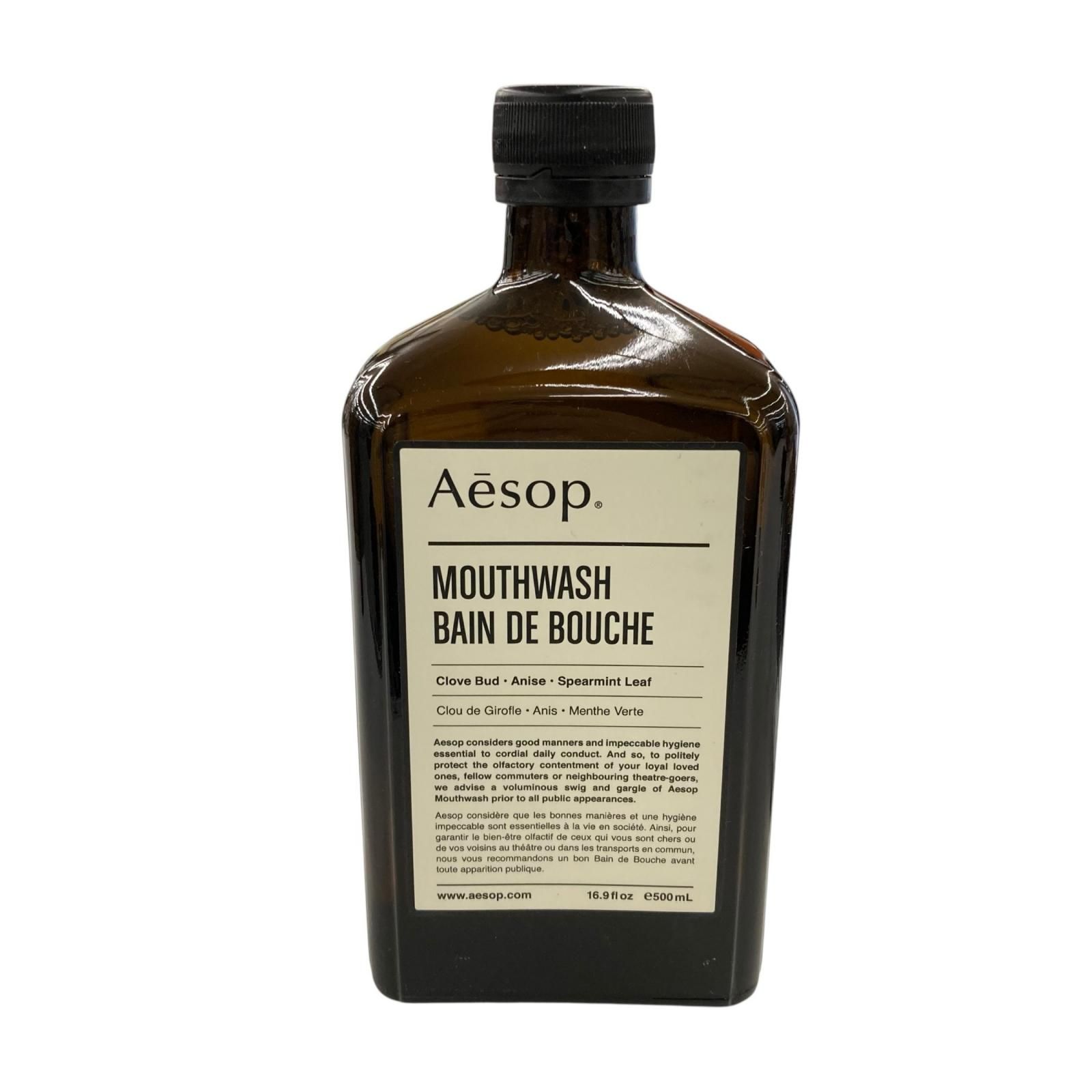 Aesop 新品未使用　セット　500mL 186000 新品未使用 Aesop イソップ マウスウォッシュ 500ml - メルカリ