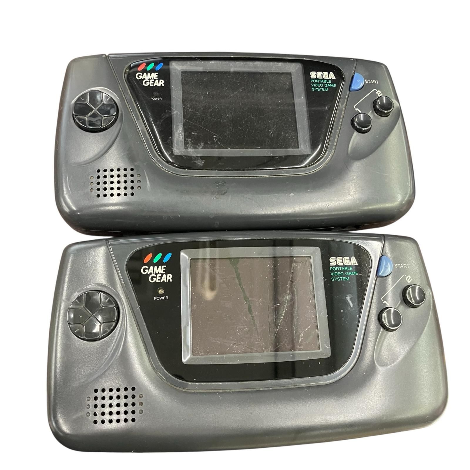 【新品/未使用】北米版 SEGA GAME GEAR ゲームギア本体 199990 ジャンク品 SEGA セガ ゲームギア GAMEGEAR HGG-3210 2点まとめ