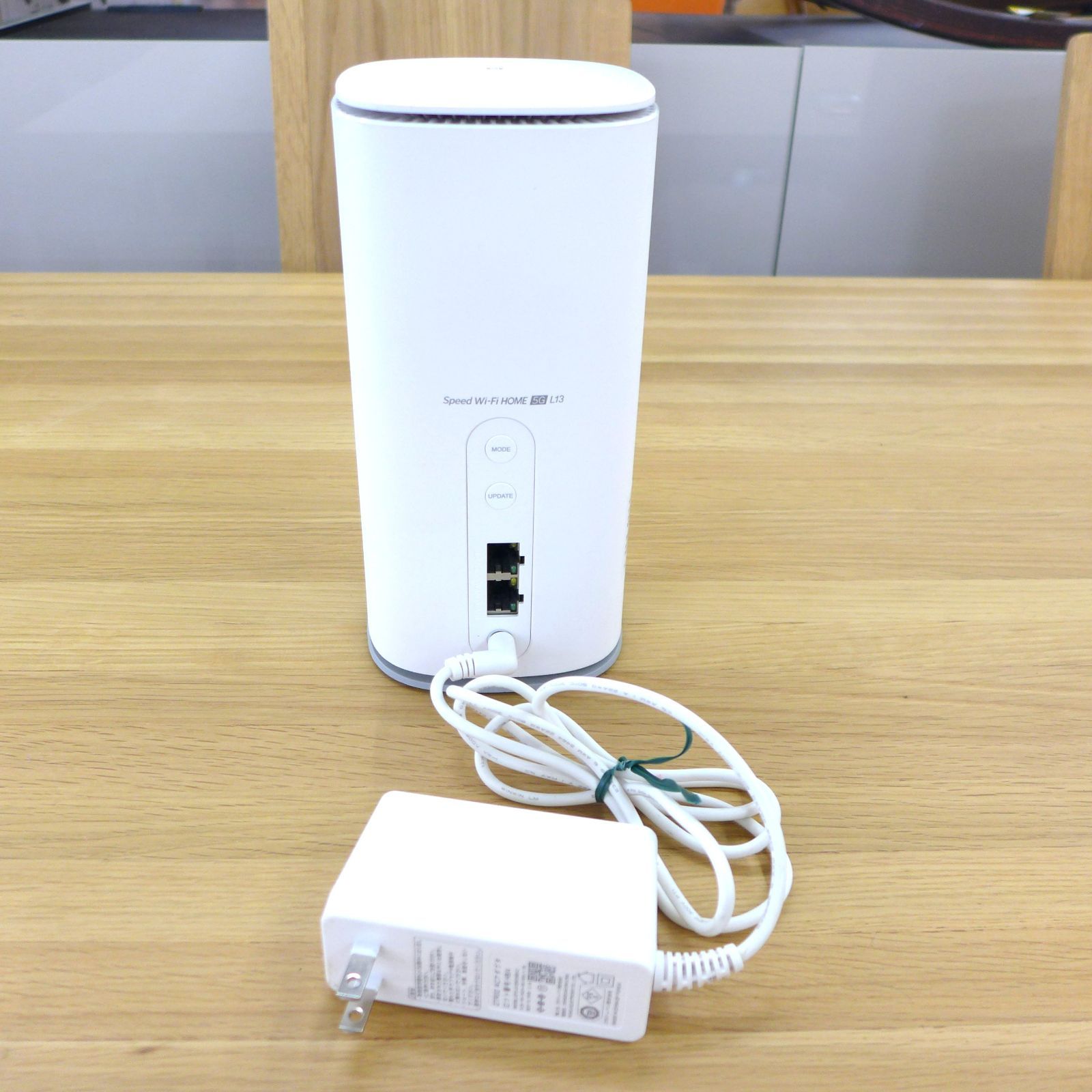 中古 5Gホームルーター Speed Wi-Fi HOME L13 ZTR02 ホワイト - メルカリ