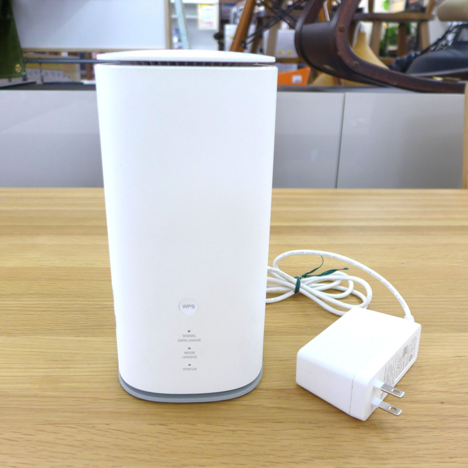 中古品 5G対応ホームルーター Speed Wi-Fi HOME 5G L13 ZTR02 ホワイト 公田店