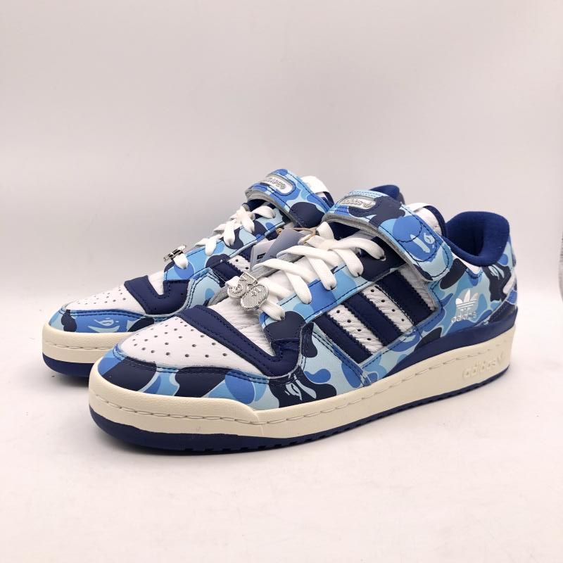 【中古】A BATHING APE × adidas Forum 84 Low 30th Anniversary 