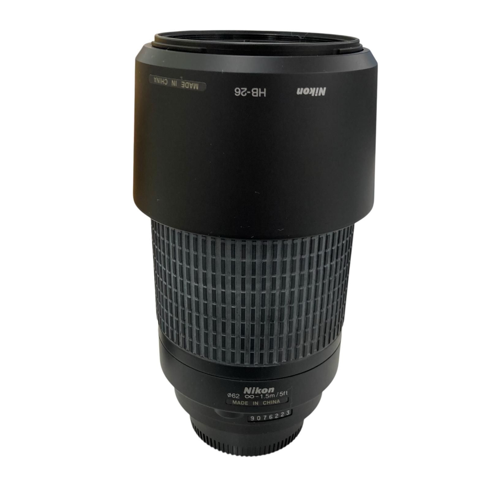 186000 動作確認済み Nikon ニコン レンズ単品 ブラック Gタイプ