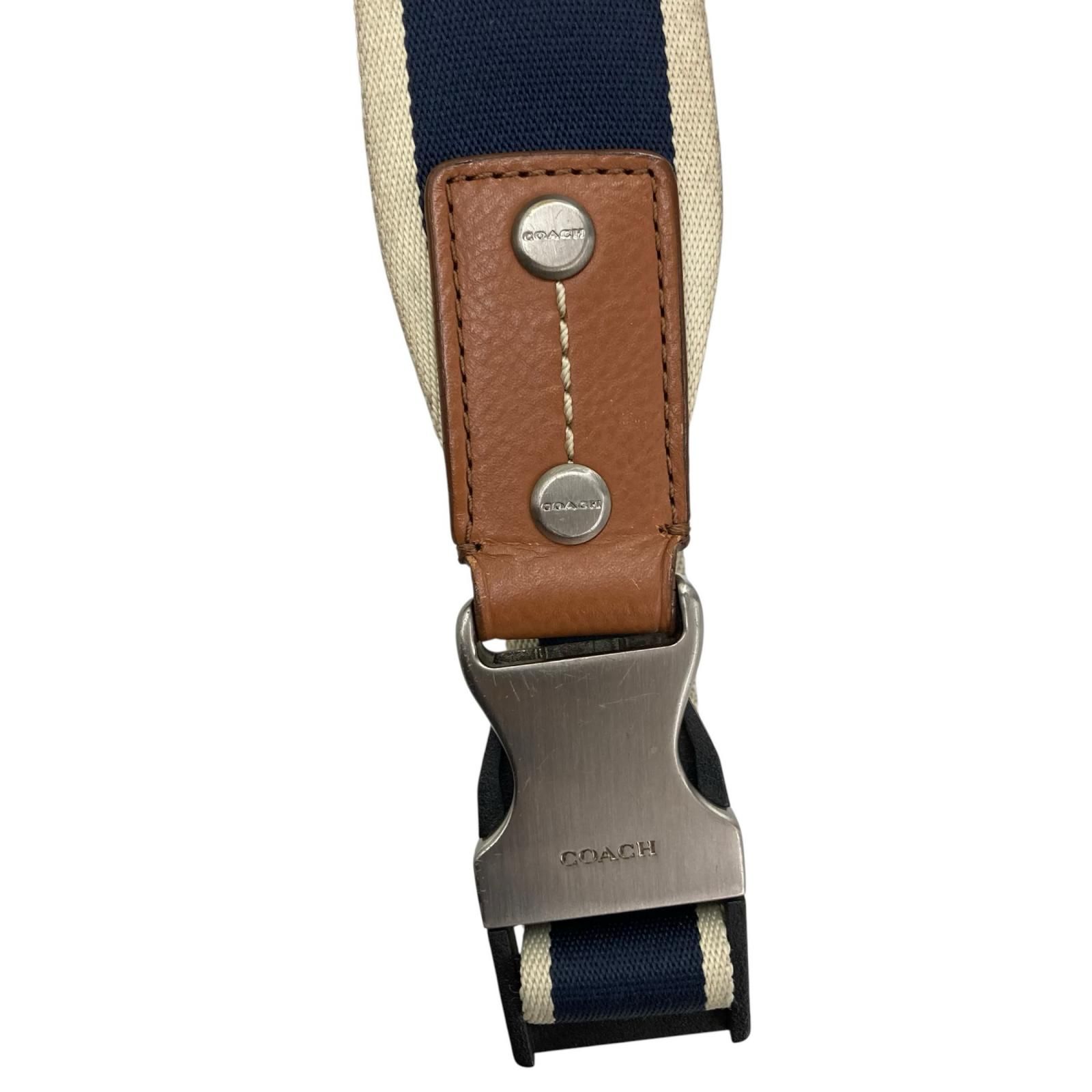 186005 現状品 COACH コーチ ボディバッグ ブラウン メンズ - メルカリ