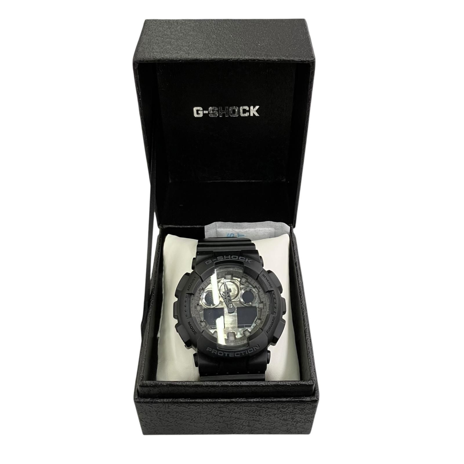 186005 動作未確認 G-SHOCK ジーショック 腕時計 アナログ GA-2100 黒