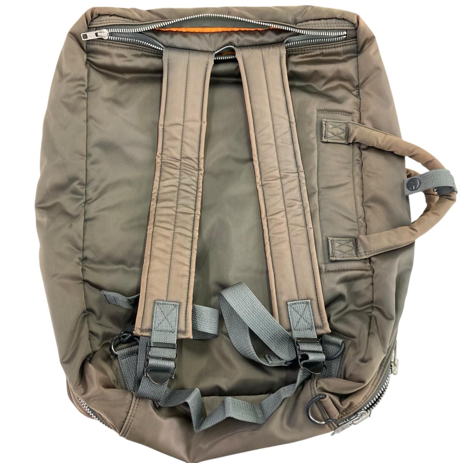 186005 現状品 PORTER ポーター ビジネスバッグ タンカー カーキ ユニ