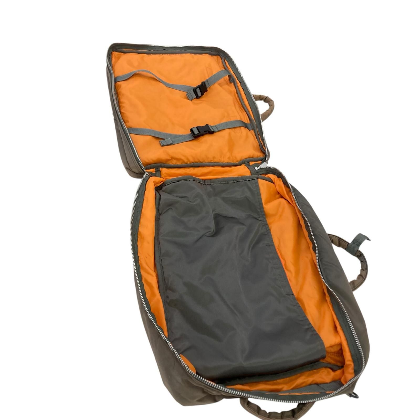 186005 現状品 PORTER ポーター ビジネスバッグ タンカー カーキ ユニ