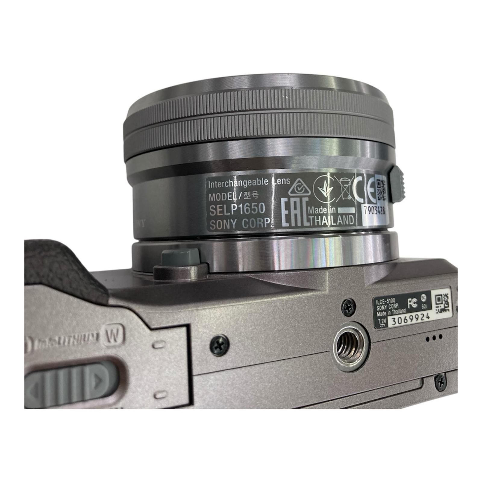 186000 通電確認のみ SONY ソニー α5100 ミラーレス一眼 ILCE-5100L T