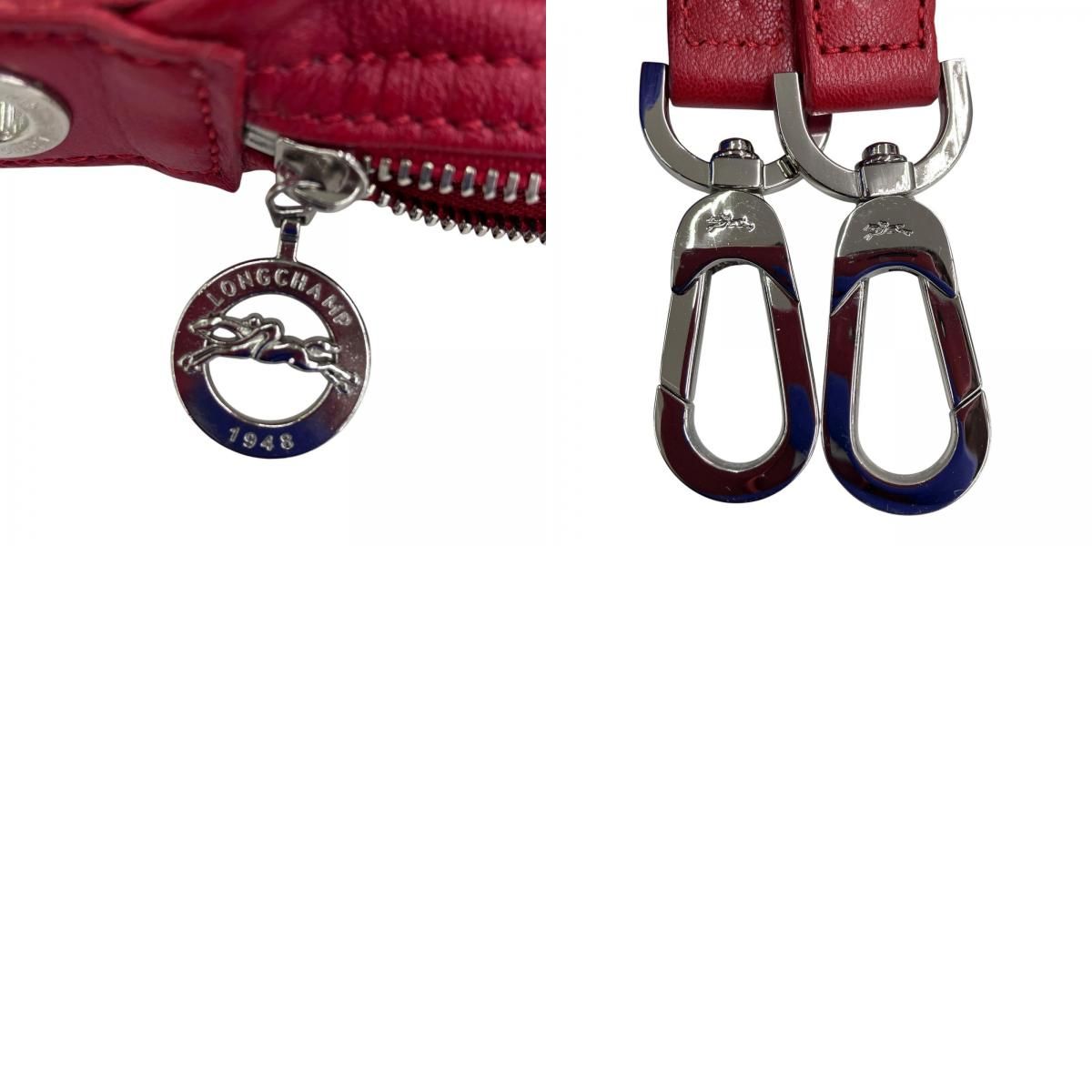 186005 現状品 Longchamp ロンシャン ルプリアージュキュイール オール 