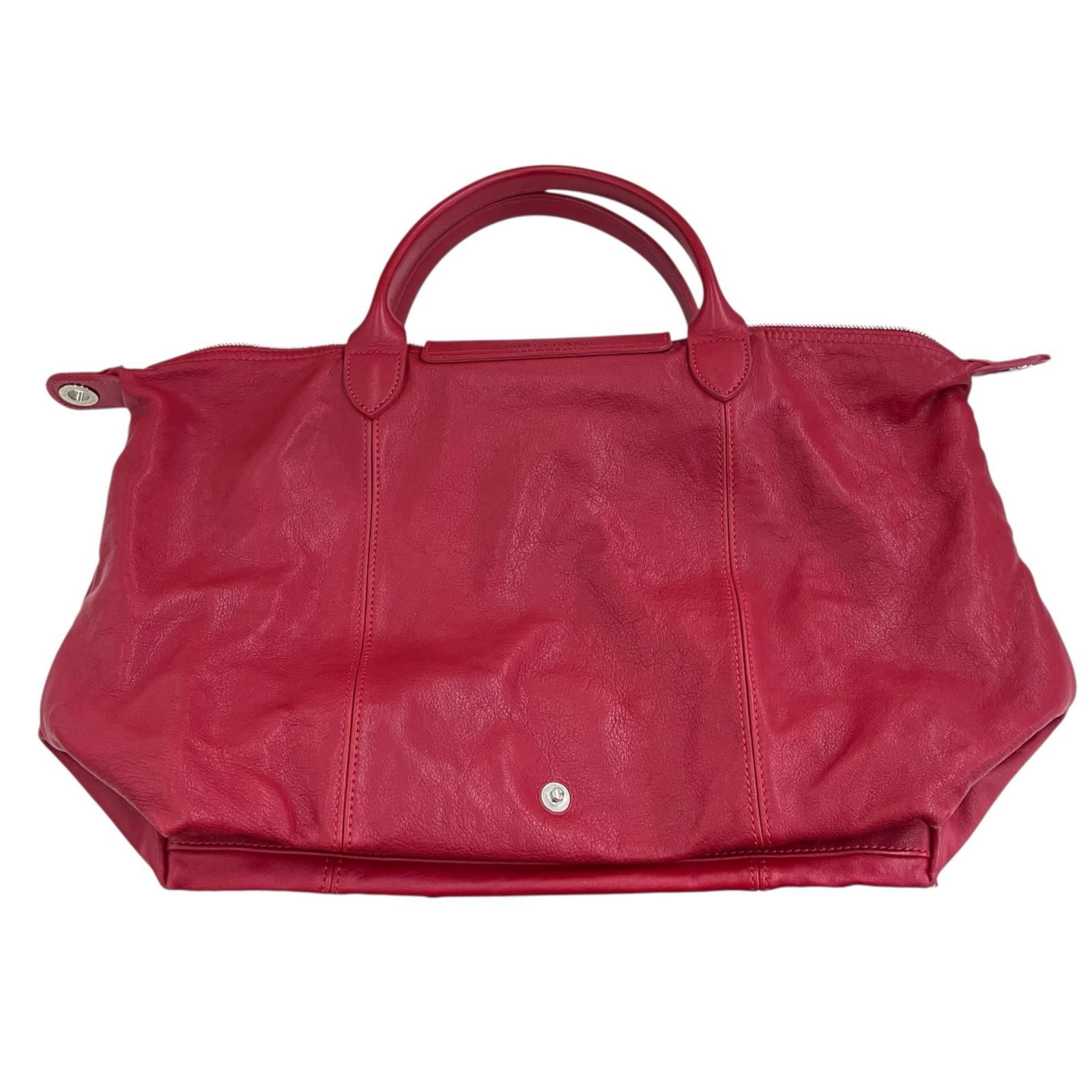 186005 現状品 Longchamp ロンシャン ルプリアージュキュイール オール