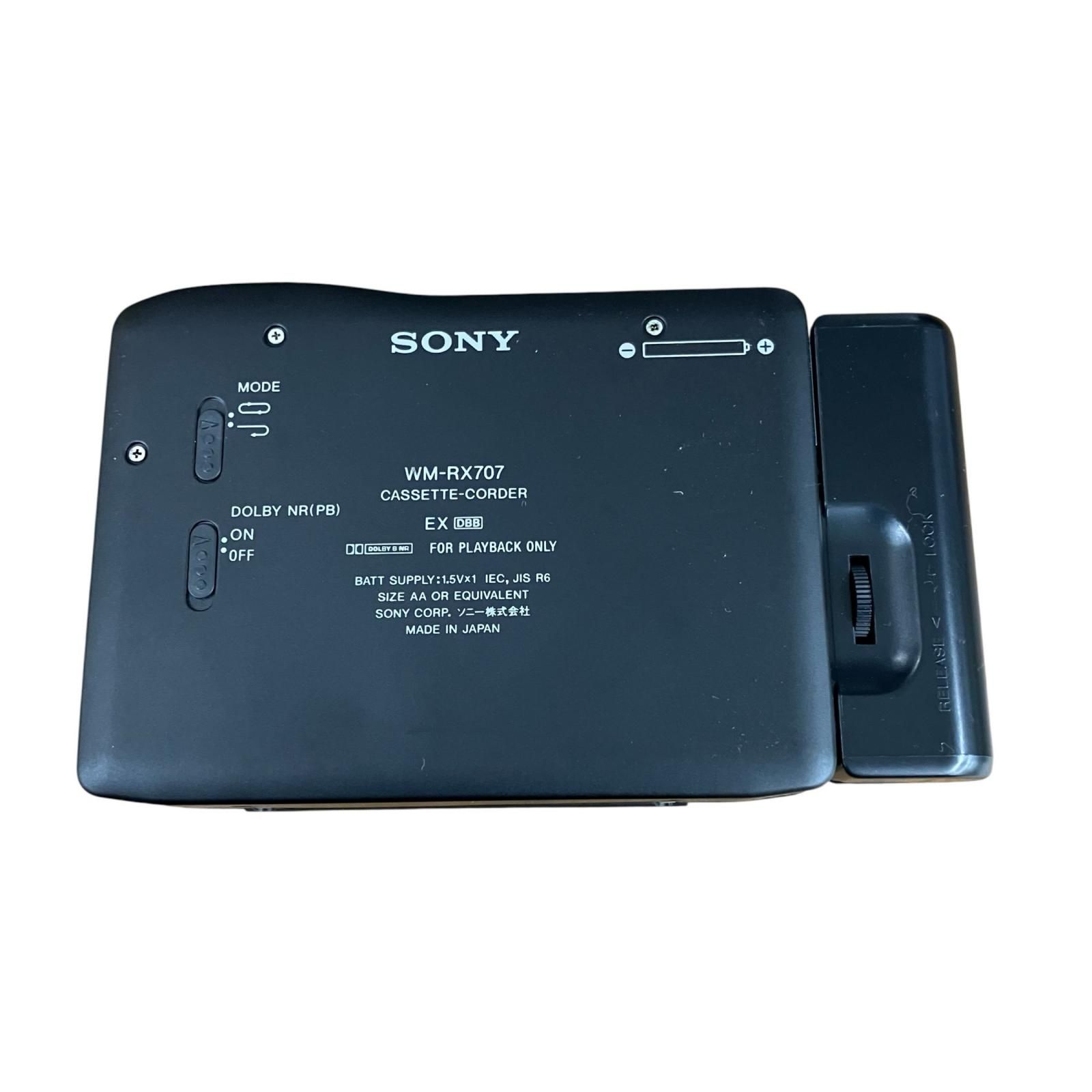 199990 動作未確認 SONY ソニー ウォークマン WM-RX707 - メルカリ