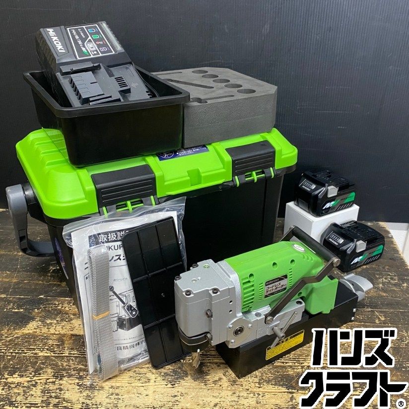 ●【送料無料】【中古美品】IKURA TOOLS イクラ精機 ISK-LB30Li コードレスライトボーラー バッテリー×2・充電器・ケース付 ※実使用1回 【ハンズクラフト久留米上津BP店】 88,000円