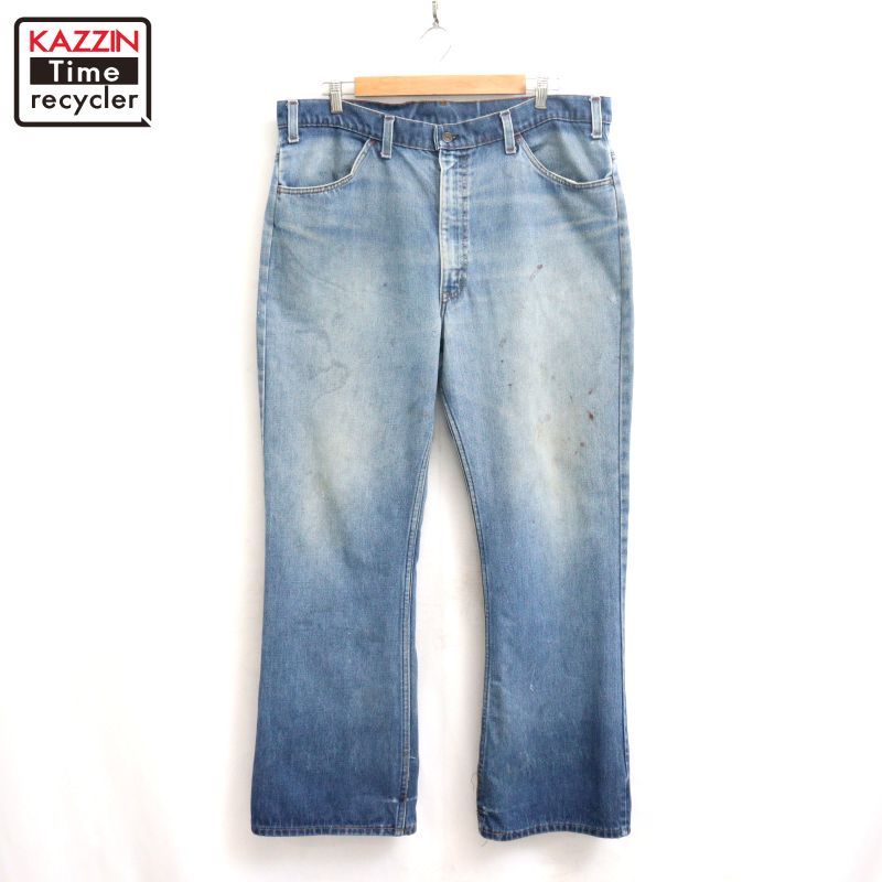 80s vintage Levi's 646 ベルボトム デニムパンツ メンズ 表記40×32