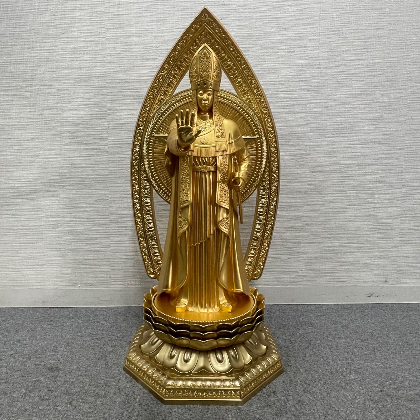 【NPAA】約80cm 幸福の科学 大川隆法 エル・カンターレ像 仏像