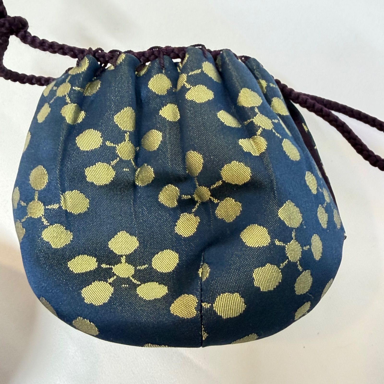 Y3483-5 備前焼 木村陶峰 茄子茶入 共箱・仕覆　　#13 茶道具】備前焼 木村陶峰 作 利休茄子茶入 仕覆（梅鉢文）共箱 - メルカリ