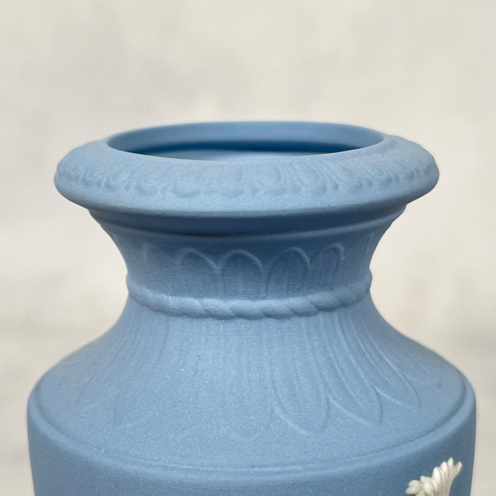 管2605-128】WEDGWOOD ウェッジウッド ジャスパー ペールブルー