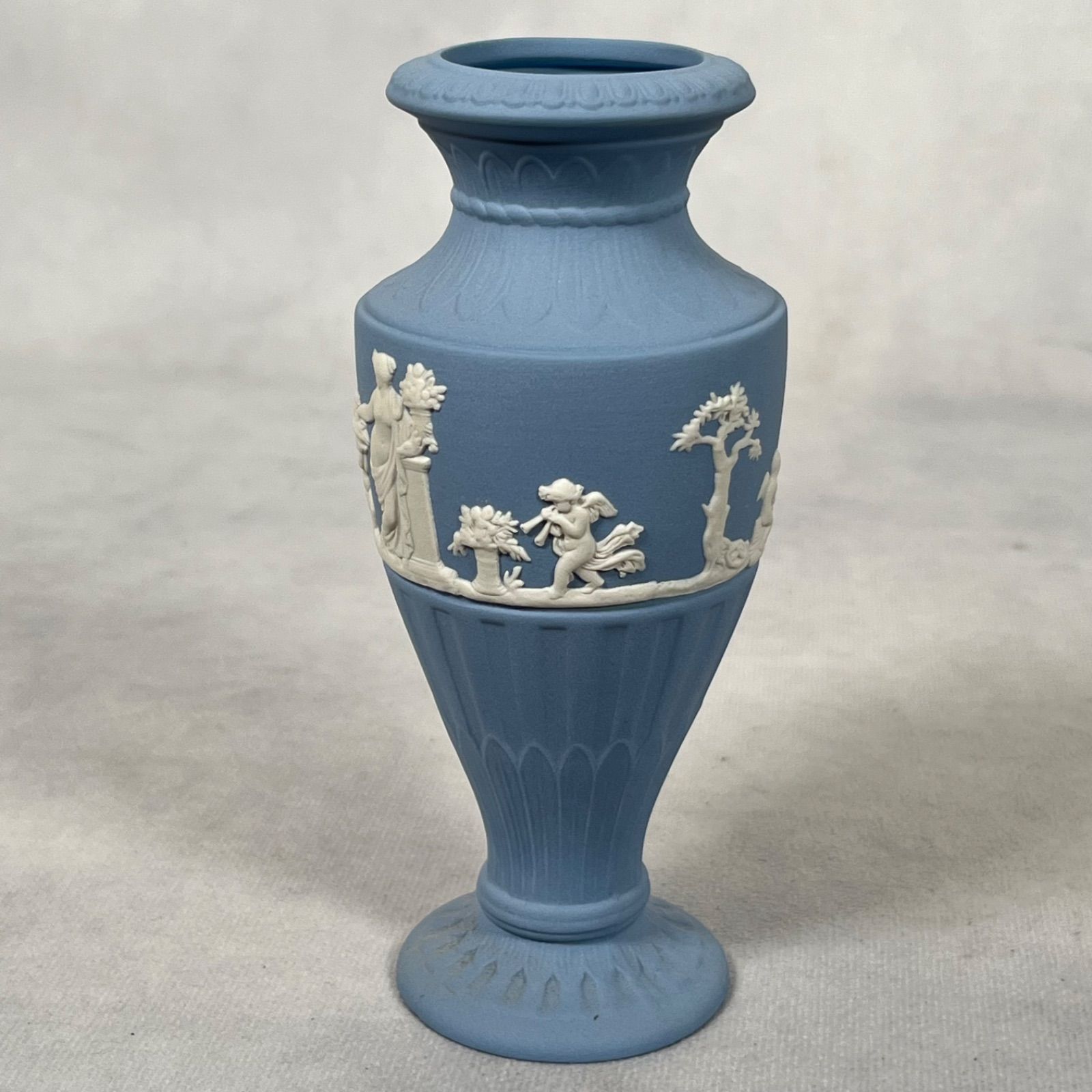 管2605-128】WEDGWOOD ウェッジウッド ジャスパー ペールブルー