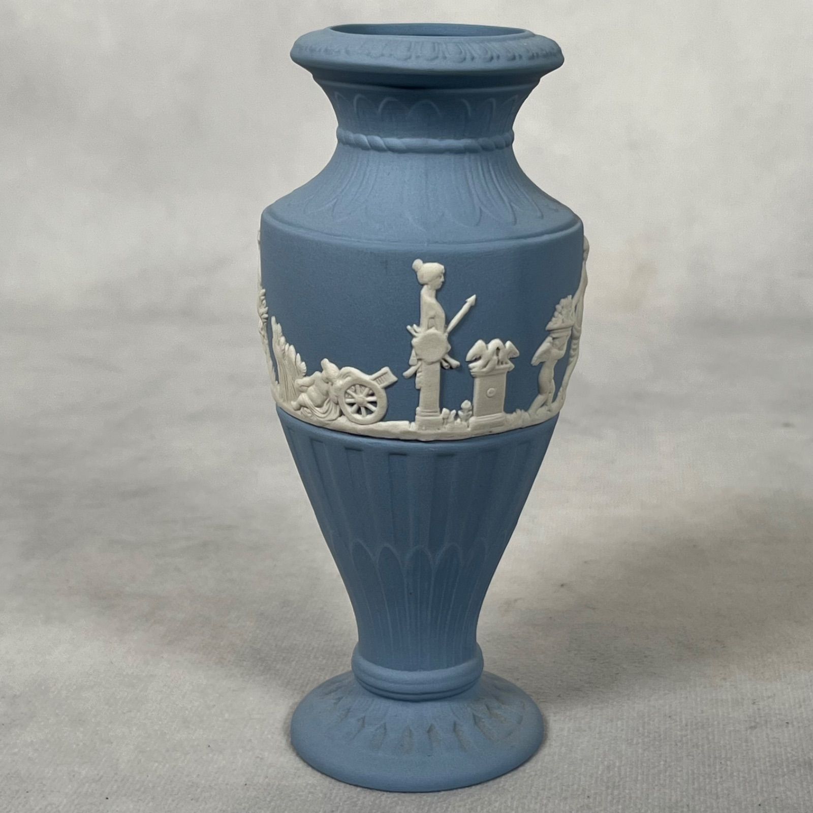 管2605-128】WEDGWOOD ウェッジウッド ジャスパー ペールブルー
