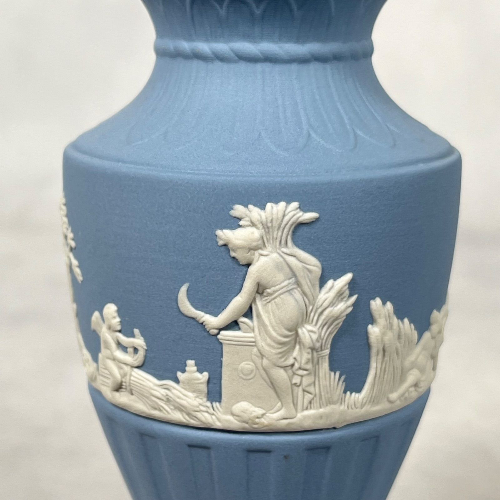 管2605-128】WEDGWOOD ウェッジウッド ジャスパー ペールブルー