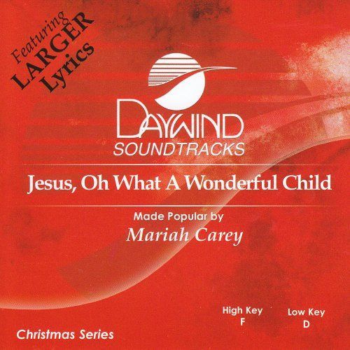 【CD】Jesus Oh What A Wonderful Child [伴奏/演奏トラック]