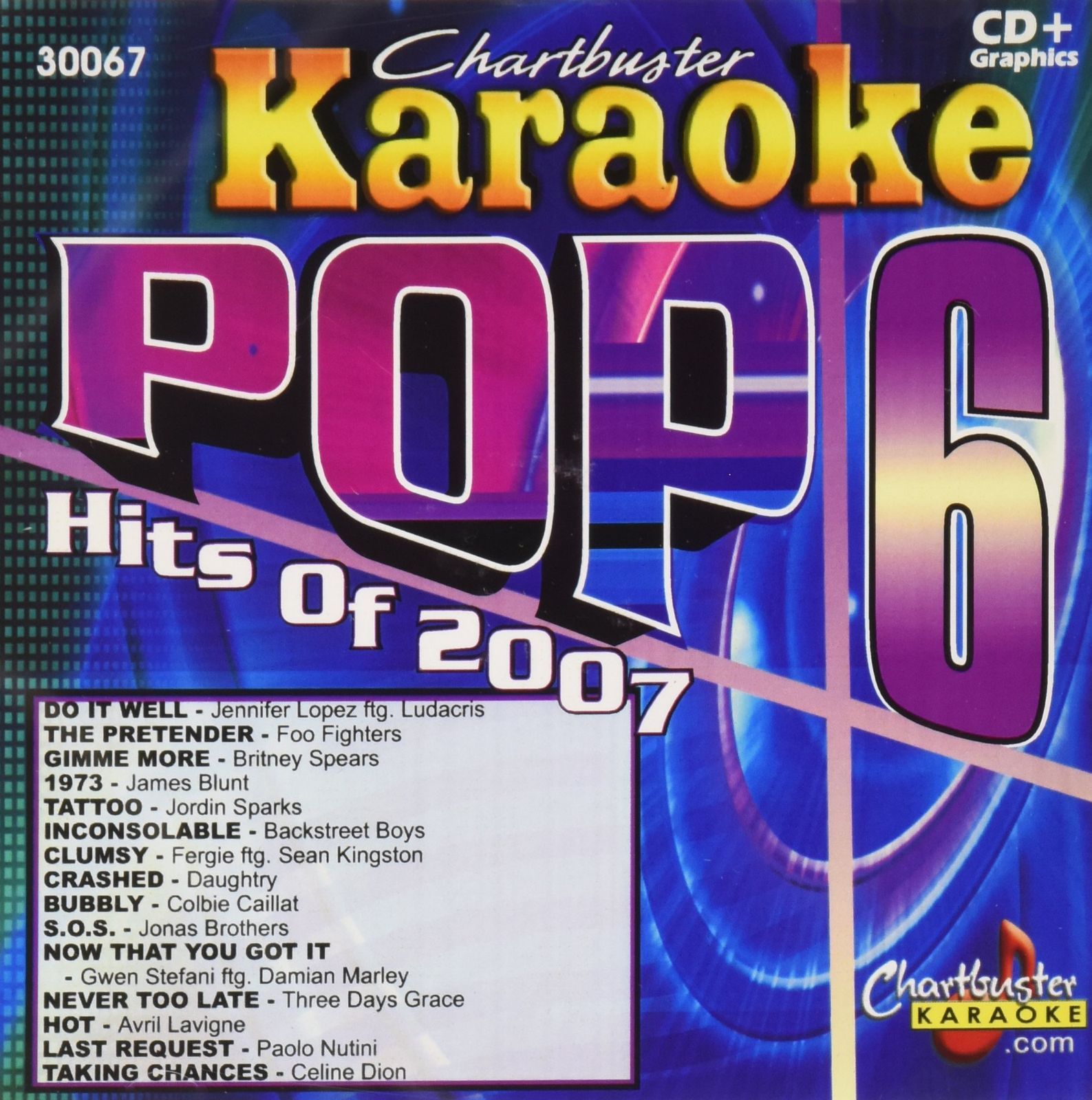 【CD】Karaoke: Pop Hits 2007 - 6