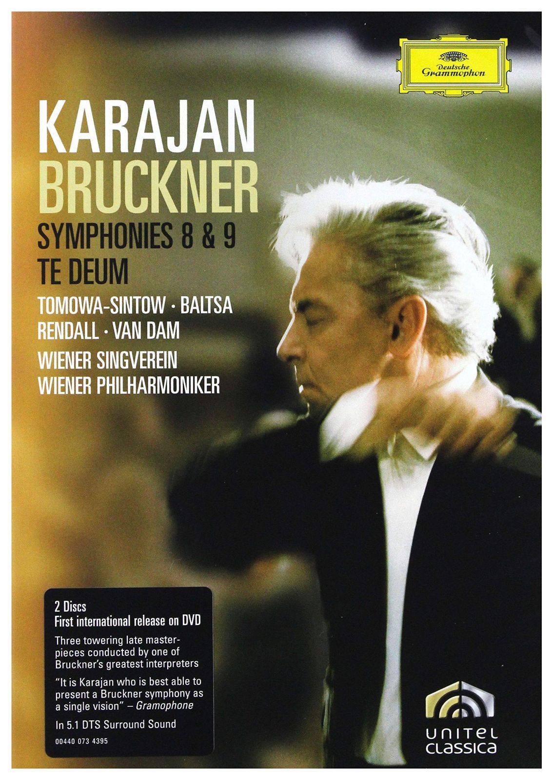 【CD】Karajan Bruckner: Symphonies 8 & 9[DVD] [Import]