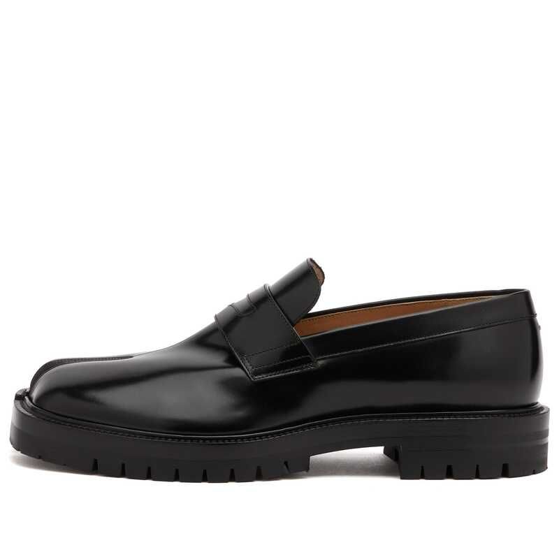 マルタンマルジェラ メンズ シューズ スリッポン・ローファー Maison Margiela Tabi County Loafer Black ブラック 199,400円