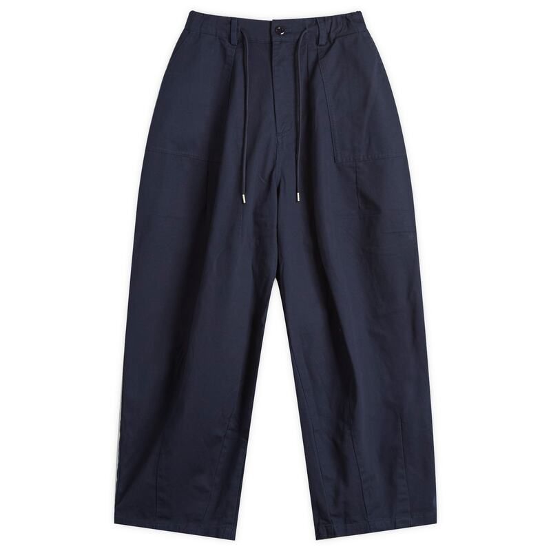 フリズムワークス メンズ ボトムス カジュアルパンツ FrizmWORKS Twill Balloon Pants Navy ネイビー