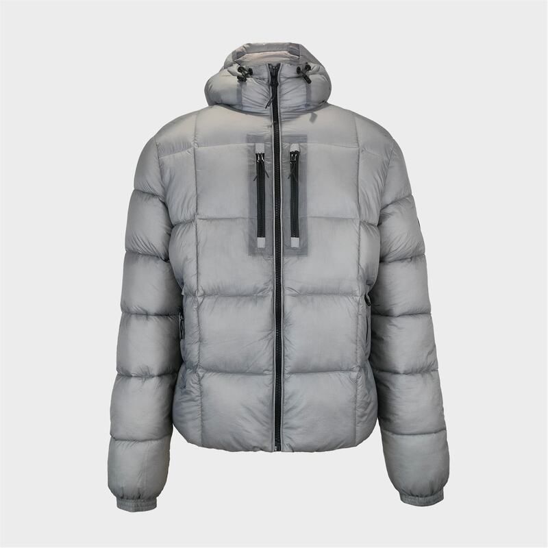 プレティグリーン メンズ アウター ジャケット・ブルゾン ジャケット Pretty Green Trafford Jacket Sn54 Slate Grey スレート