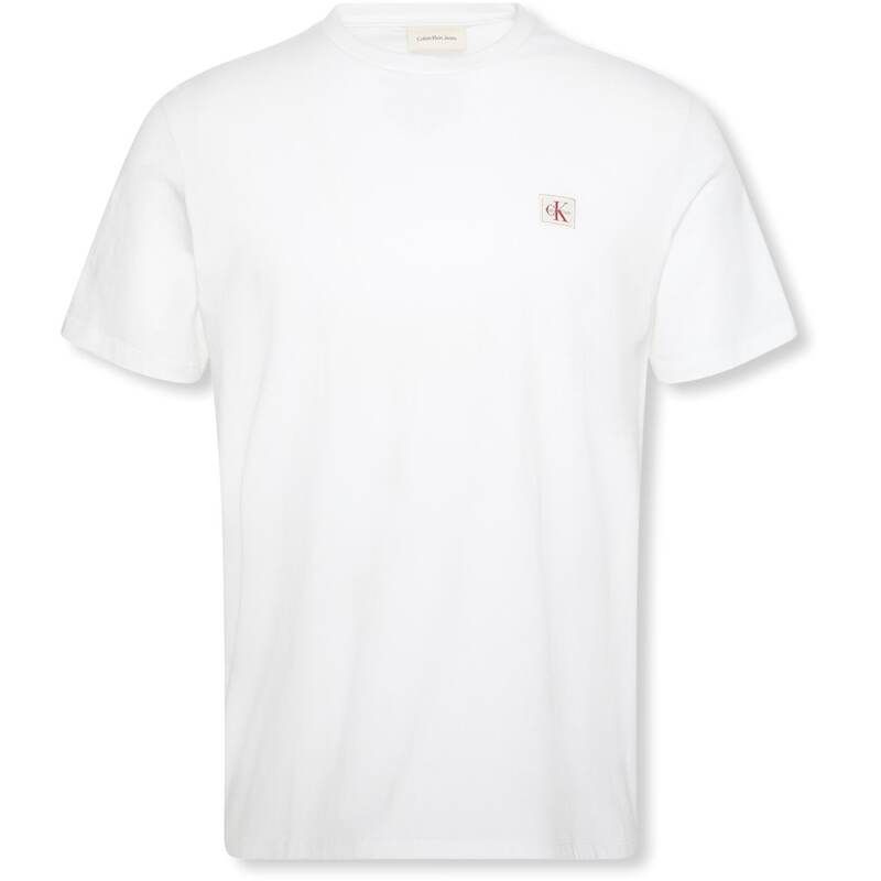 カルバンクライン メンズ トップス Tシャツ Calvin Klein Jeans CKJ Woven Box Tee Sn10 White YAF ホワイト