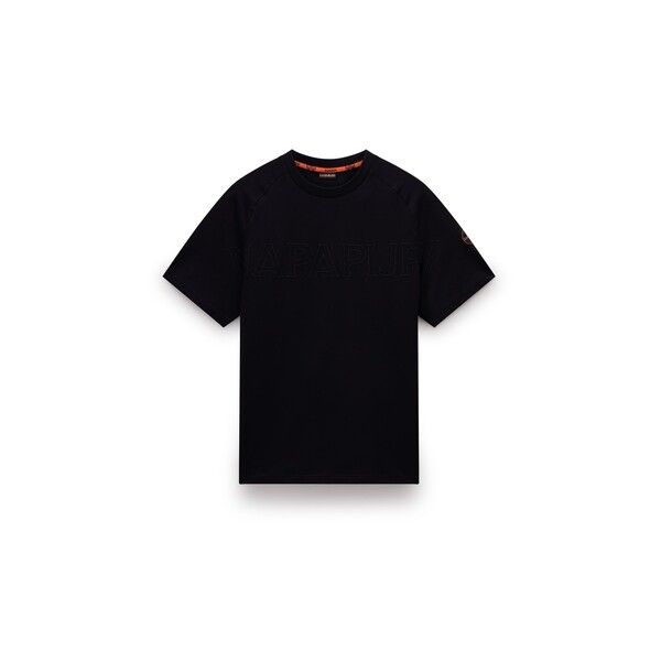 ナパピリ メンズ トップス Tシャツ Napapijri SS STORMY WEAT G1Y Black Beauty ブラック