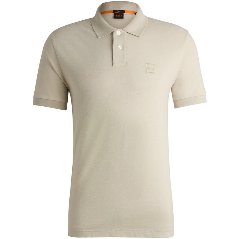 ボス メンズ トップス ポロシャツ Boss Passenger Polo Top Light Beige ベージュ