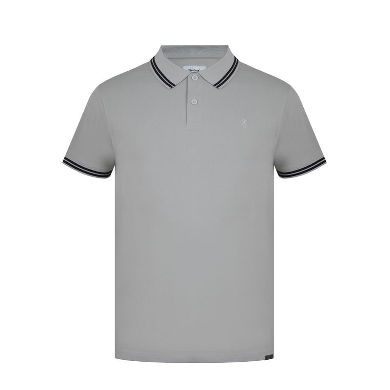 ファイヤートラップ メンズ トップス ポロシャツ Firetrap Lazer Polo Shirt Mens Beige ベージュ