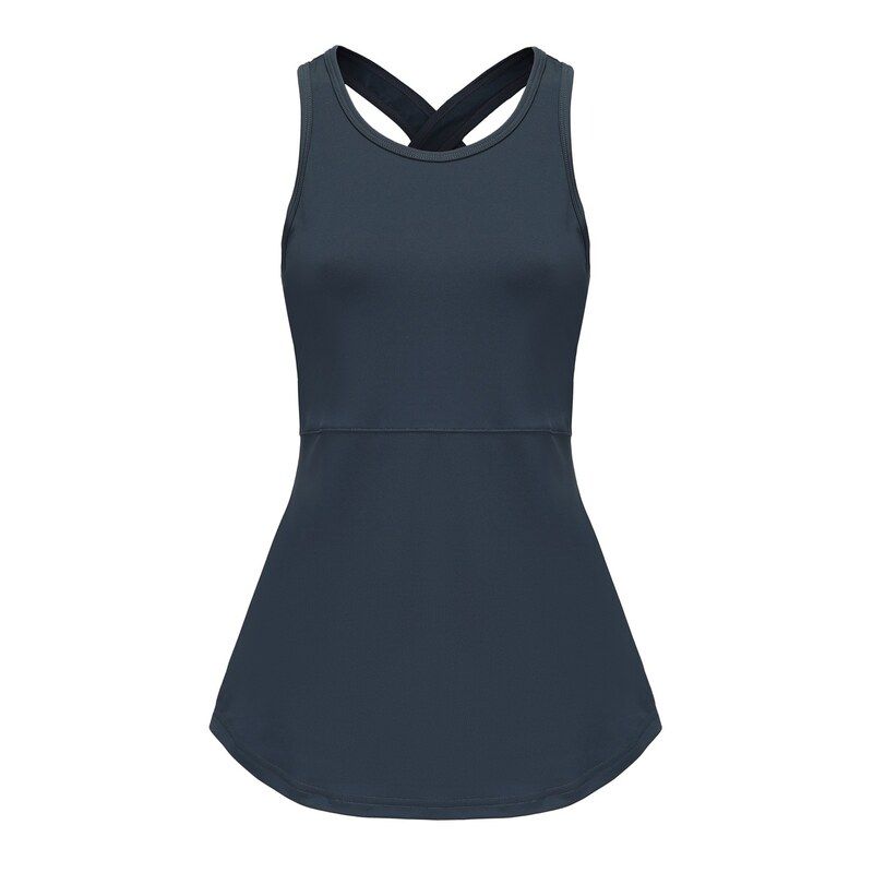 スラセンジャー レディース トップス シャツ ベスト Slazenger Vest Ladies Midnight Navy ネイビー