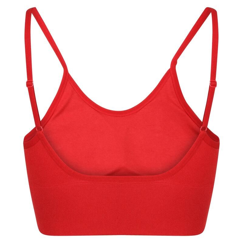 リーボック レディース アンダーウェア ブラジャー Reebok Hatty Bra Top Womens Flash Red レッド