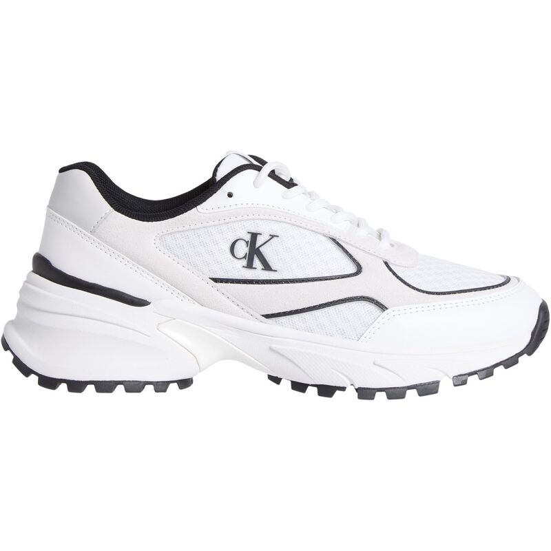 カルバンクライン レディース シューズ スニーカー Calvin Klein Jeans Calvin Hike Runner Ld61 WhiteBlack ホワイト