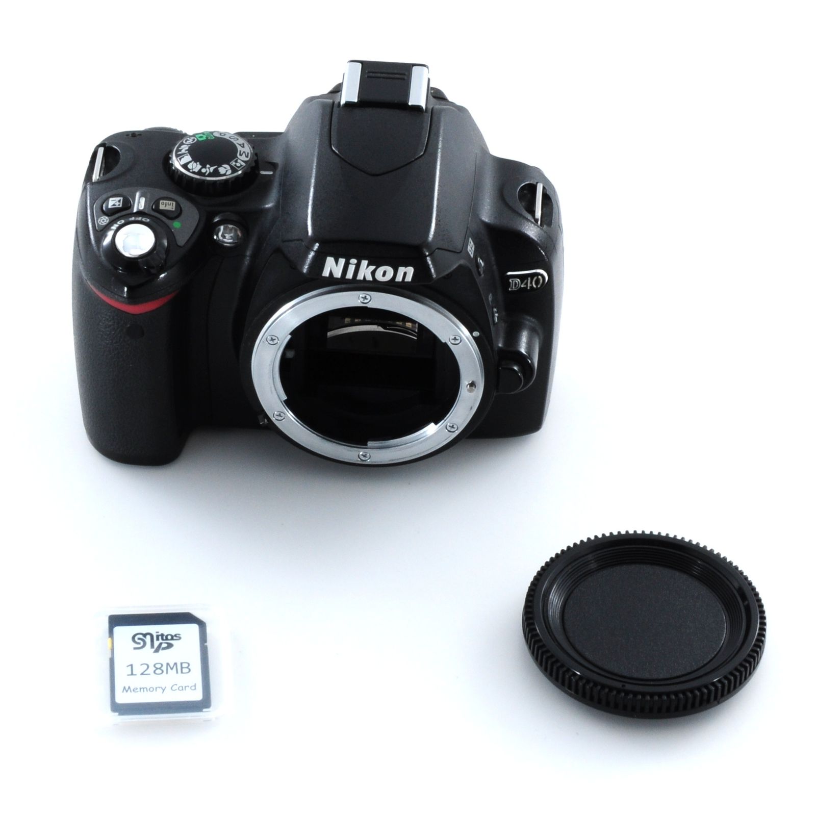 ニコン】Nikon D40 デジタル一眼レフカメラ +SDカード #M221C - メルカリ
