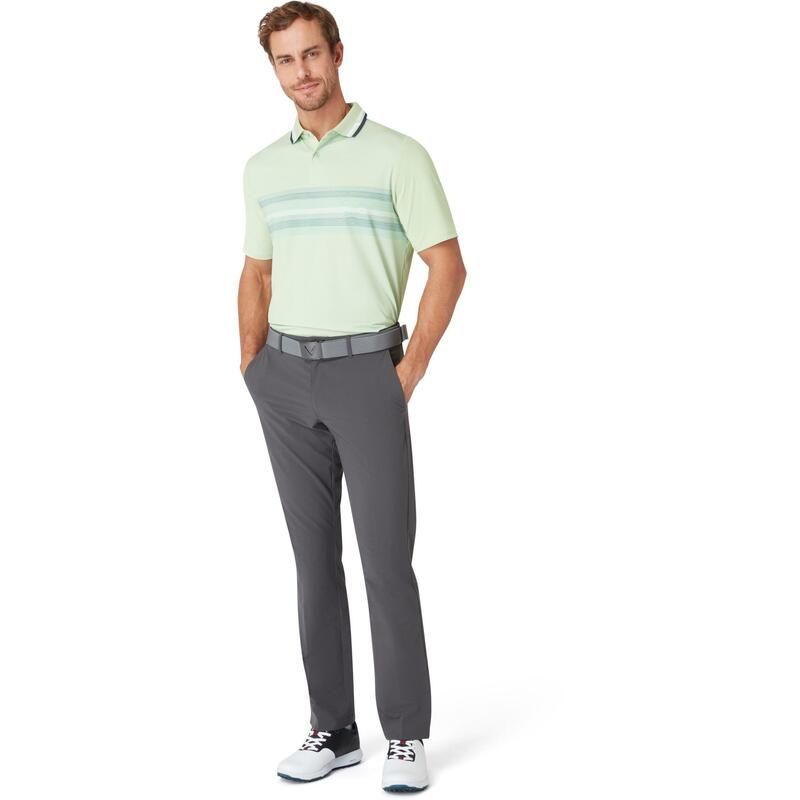 キャラウェイ メンズ トップス ポロシャツ 半袖 Callaway ShortSleeve Performance Polo Shirt Foam Green グリーン
