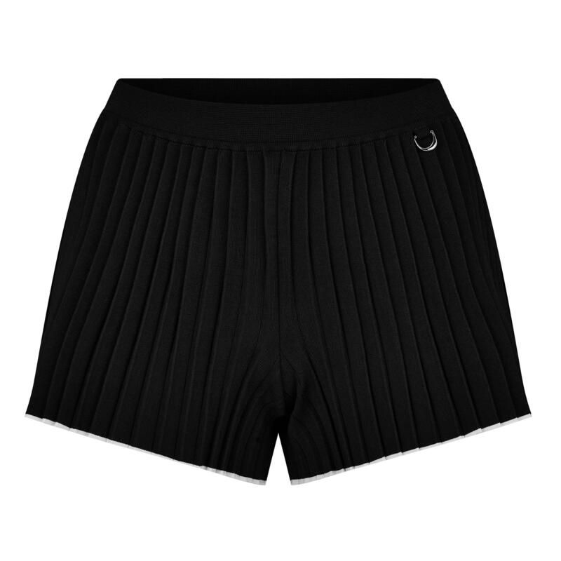 ジャクエムス レディース ボトムス ハーフパンツ・ショーツ ショートパンツ ニット Jacquemus Womens Le Maille Plisse Knitted Shorts Black ブラック