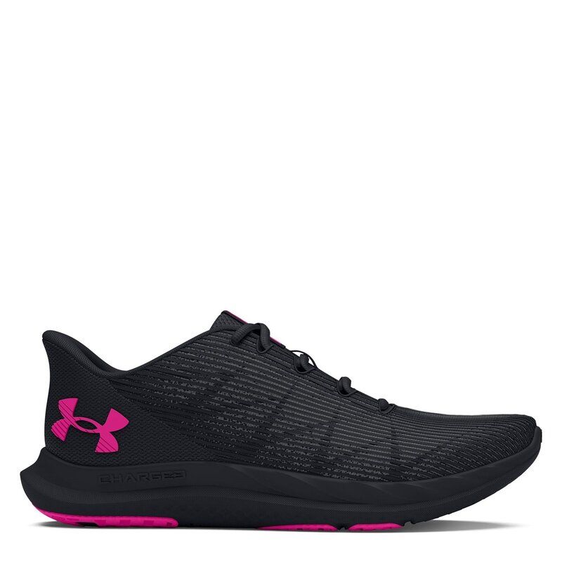 アンダーアーマー レディース シューズ スニーカー Under Armour W Charged Speed Swift BlackPink ブラック
