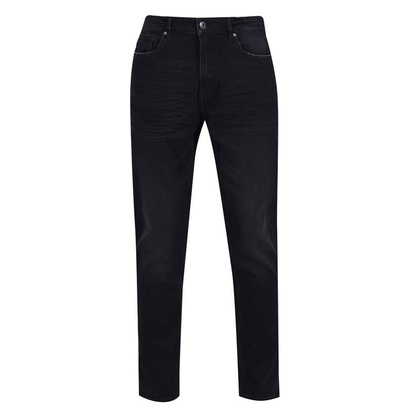 ファイヤートラップ メンズ ボトムス デニムパンツ ジーンズ Firetrap Slim Jeans Mens Black ブラック