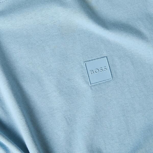 ボス メンズ トップス Tシャツ コットン Boss Mens HBO Tales TShirt Premium Cotton Pastel Blue ブルー 9,086円