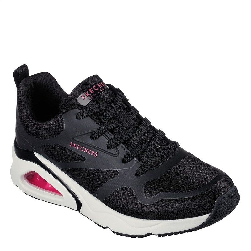 スケッチャーズ レディース シューズ スニーカー Skechers Uno TresAir Ld00 BlackPink ブラック