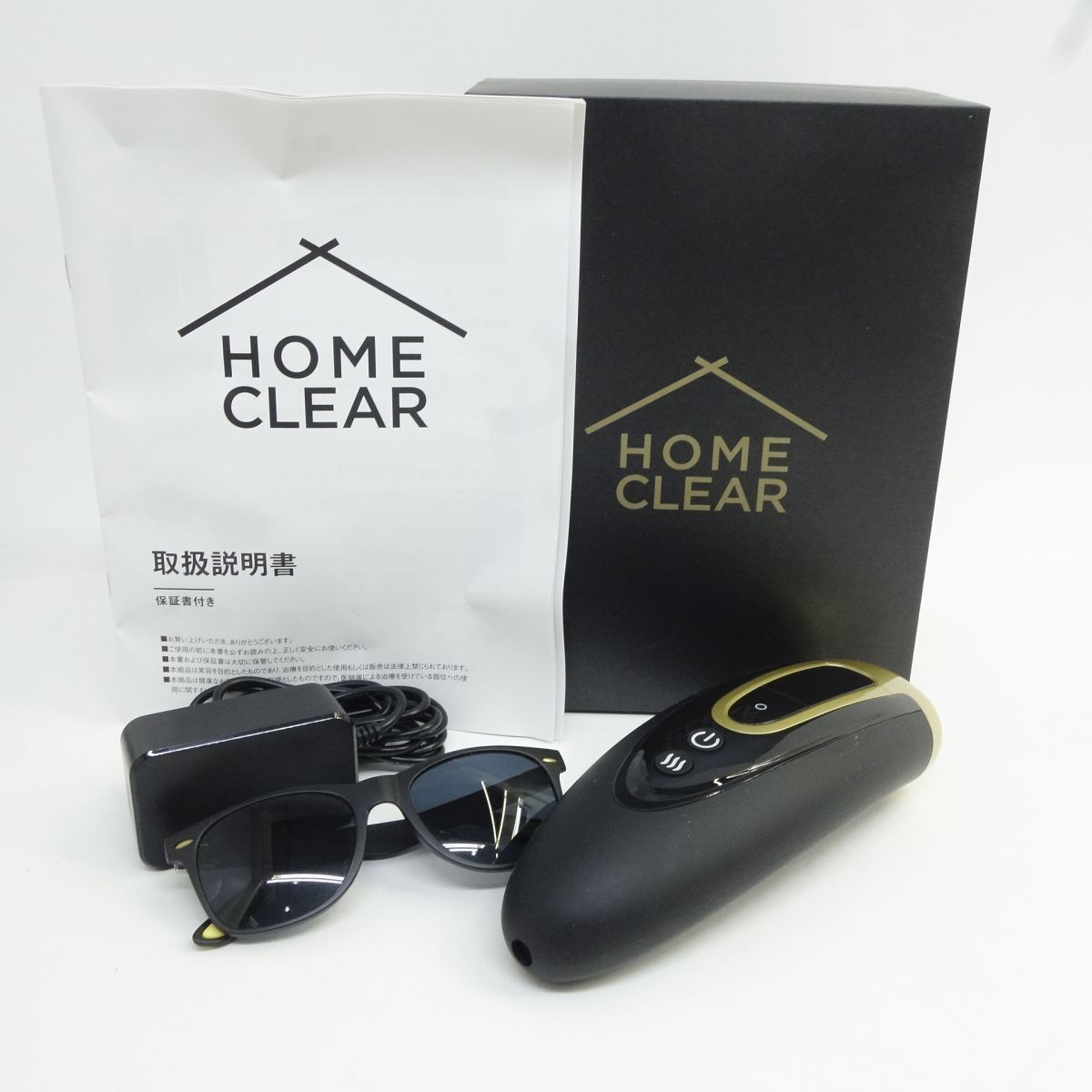 MCLEAR エムクリア HOME CLEAR ホームクリア 家庭用光脱毛器 ※中古 