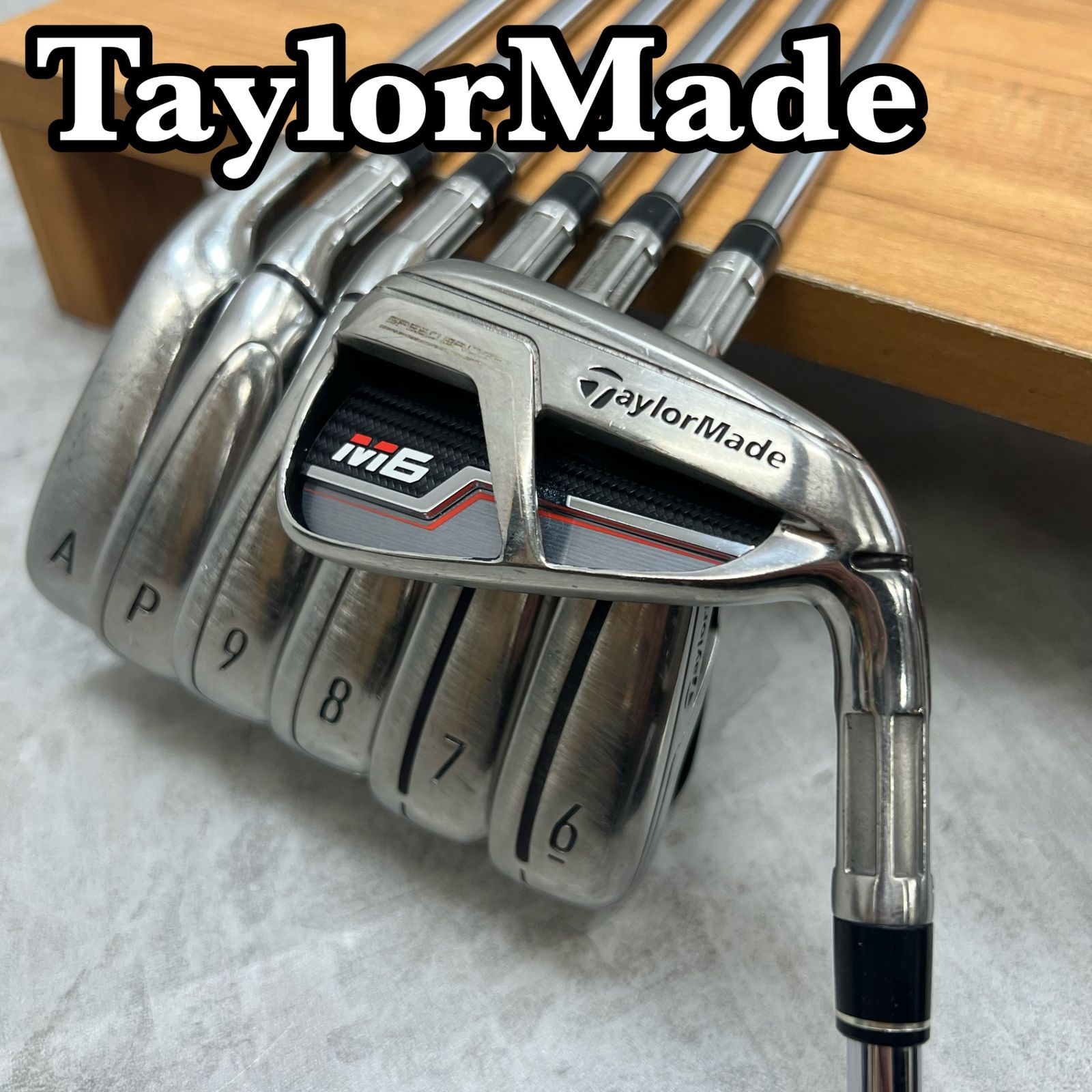 TaylorMade テーラーメイド M6 メンズゴルフ アイアンセット 7本 右 